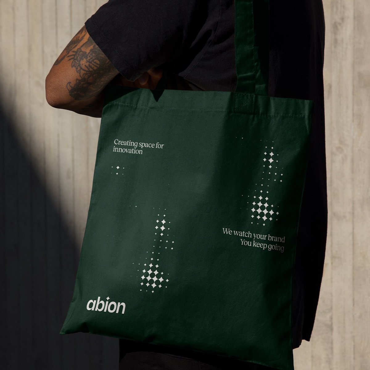 BRAND FREEDOM! Abion is a new brand and the result of merging leading firms Ports Group and Brandit. A Global IP Powerhouse working tirelessly to protect your brand. Brand strategy and visual design by us. ✨(full case - soderhavet.com)