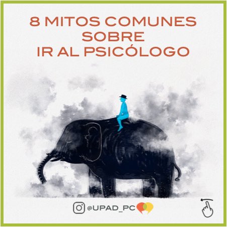 PSICOLOGÍA | Estos mitos pueden obstaculizar la búsqueda de ayuda y desalentar a quienes podrían beneficiarse enormemente de la orientación de un profesional de la salud mental 🧠🚫

➡️ bit.ly/3N2Rlv9

#mitos #psicologia #upad #terapia #desarrollopersonal #coaching