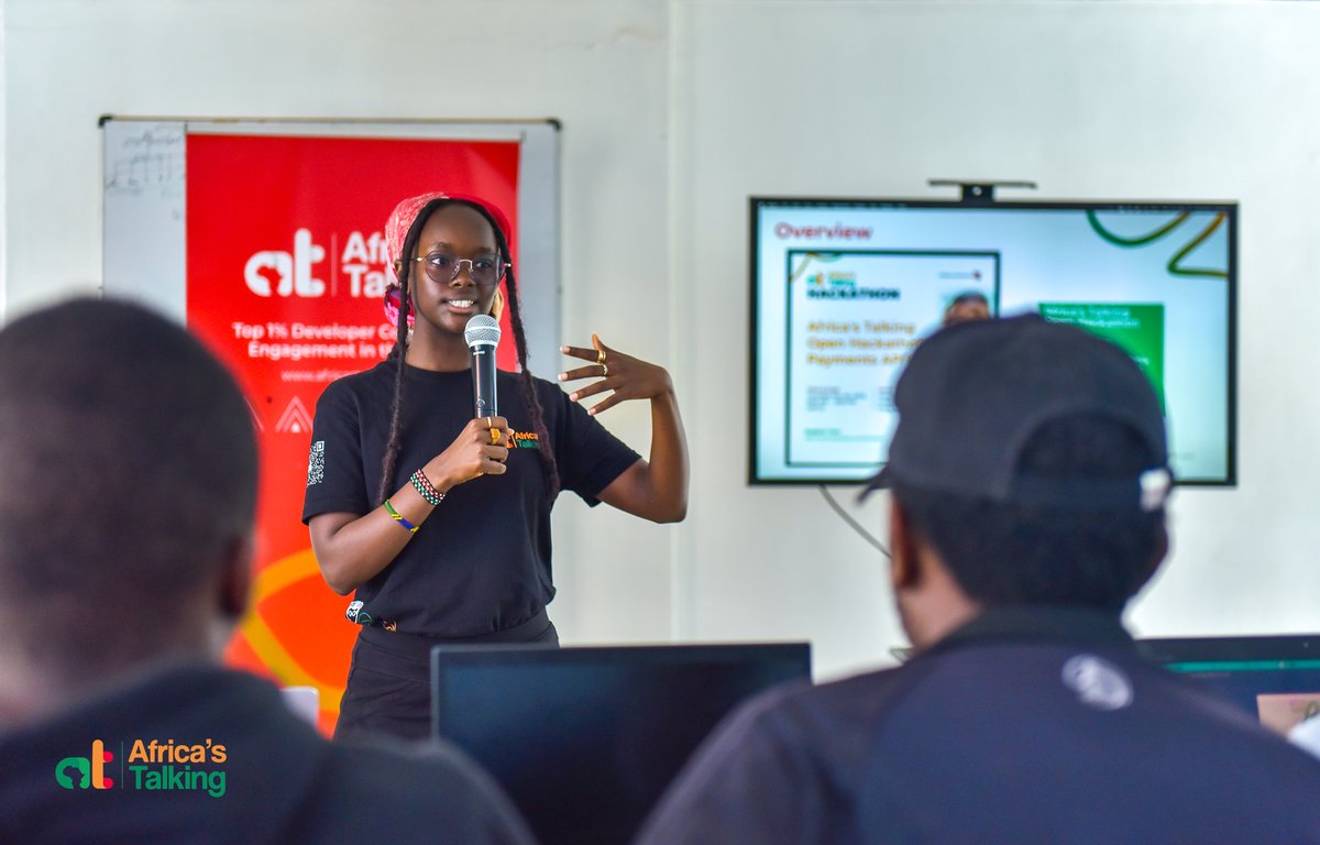 Africastalking's tweet photo. π Excitement, Innovation, and Collaboration in Full Swing! The Africa's Talking Open Hackathon on Payments APIs in Nairobi is buzzing with energy. Developers are coding, exchanging ideas, and building the future of fintech solutions. #ATOpenHackathon #FintechInnovation #BuildWithAT #WeLoveNerdsππ»