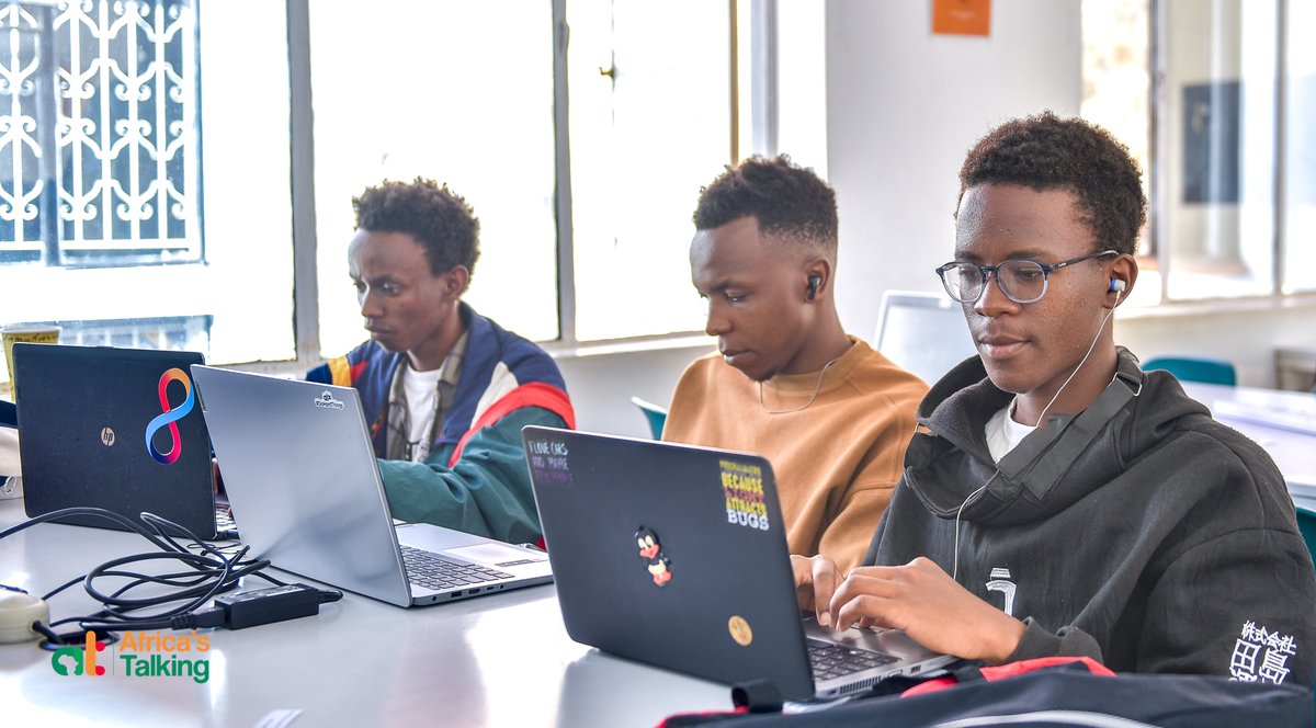 Africastalking's tweet photo. π Excitement, Innovation, and Collaboration in Full Swing! The Africa's Talking Open Hackathon on Payments APIs in Nairobi is buzzing with energy. Developers are coding, exchanging ideas, and building the future of fintech solutions. #ATOpenHackathon #FintechInnovation #BuildWithAT #WeLoveNerdsππ»