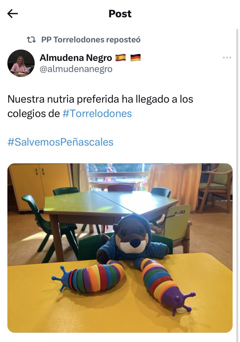 Mientras aquí en Torrelodones se echan balones fuera, en otros municipios, del mismo color político , se lo toman con más rigor y responsabilidad que la alcaldesa y el concejal de Medio Ambiente de #torrelodones que andan por ahí repartiendo peluches 🦦🤑