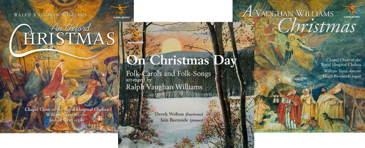 Albion Records' seasonal selection celebrates music by Vaughan Williams and makes a great gift! Discover more on <a href="/RVWSociety/">Ralph Vaughan Williams Society #RVW</a> website: rvwsociety.com/albionrecords/