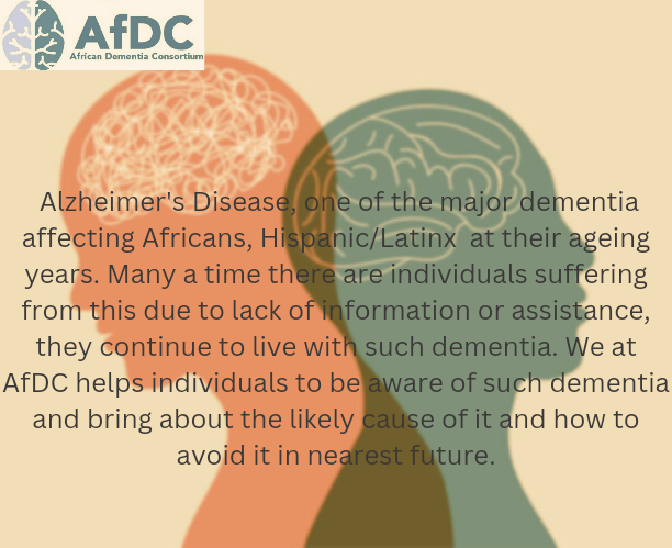 Having the right information can prevent a whole life of regret. Try reaching out today for a better understanding of Alzheimer's Disease. 
#AfDC
#AlzheimerDisease