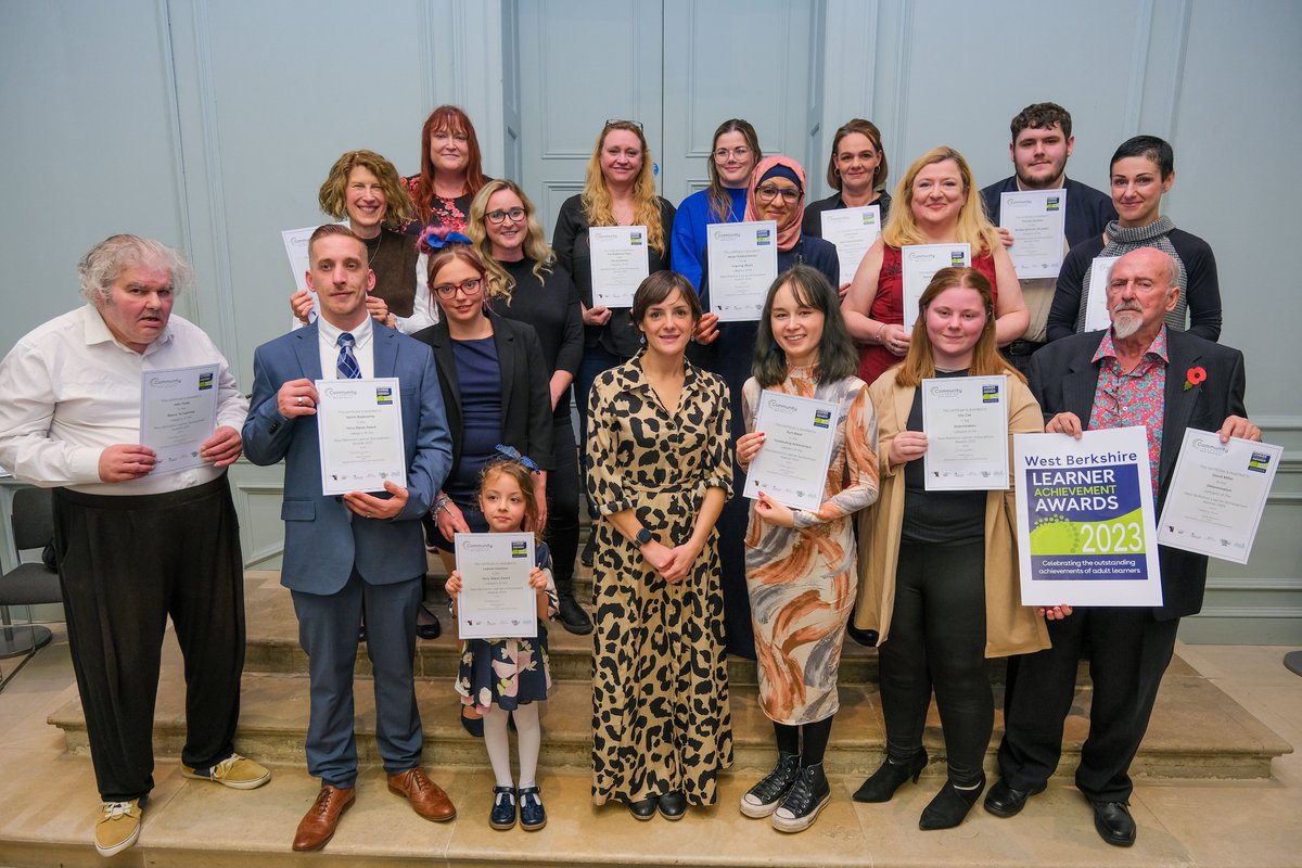 The highlight of our year 😀Check out this year's Learner Achievement Awards ceremony. youtu.be/L9HCthzx_sI 
<a href="/WestBerkshire/">West Berkshire Council</a> <a href="/newburycollege/">Newbury College UK</a> <a href="/CentreNewbury/">Newbury Community Resource Centre</a> <a href="/WBTCNewbury/">WBTC</a>  <a href="/festival_learn/">Festival of Learning</a> <a href="/HOLEXPolicy/">HOLEX</a> #lifelonglearning