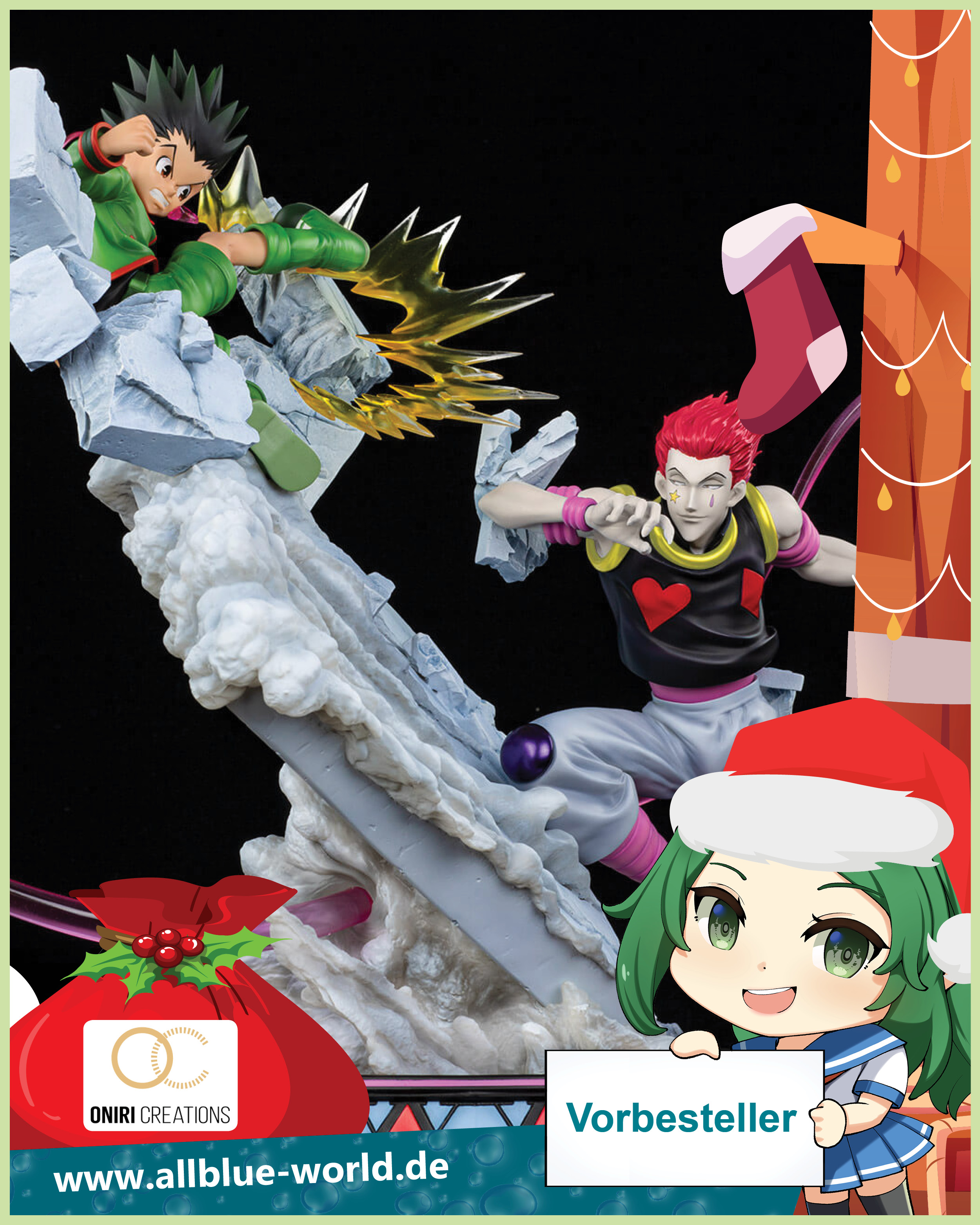 Oniri Creations - Hunter X Hunter - Gon vs Hisoka Battle at the