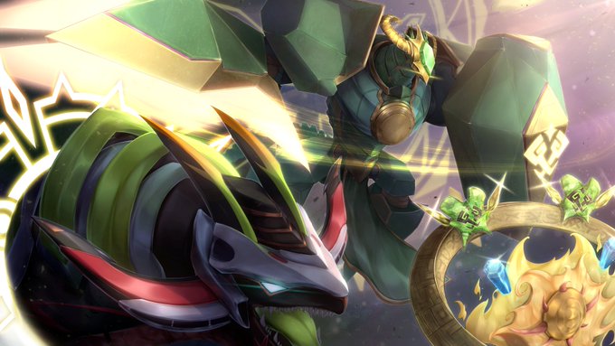 デュエマとラスオリ!
 #今月描いた絵を晒そう 