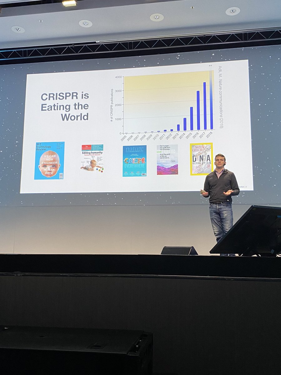 Health Capital Helsinki (@healthhelsinki) on Twitter photo #YScience #Slush2023 #Health session keynote speaker <a href="/martintrevor_/">Trevor Martin</a>, CEO at <a href="/mammothbiosci/">Mammoth Biosciences</a>:
Â
”CRISPR technology is a great example of game-changing platforms to program biology.”
Â
<a href="/HiLIFE_helsinki/">HiLIFE_Helsinki</a> <a href="/UH_Innovation/">Helsinki Innovation Services Ltd</a> #YScience #Slush2023 #Health session keynote speaker <a href="/martintrevor_/">Trevor Martin</a>, CEO at <a href="/mammothbiosci/">Mammoth Biosciences</a>:
Â
”CRISPR technology is a great example of game-changing platforms to program biology.”
Â
<a href="/HiLIFE_helsinki/">HiLIFE_Helsinki</a> <a href="/UH_Innovation/">Helsinki Innovation Services Ltd</a>