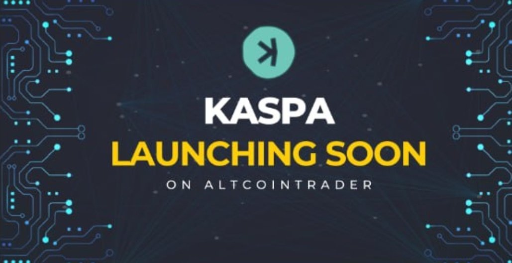 At AltCoinTrader, we're committed to bringing you the latest and most sought-after digital assets. #Kaspa represents not just a new coin but a gateway to a world of potential. Deposits open - 4 December 2023 Launch - 6 December 2023 at 10:00 @Altcointraders_ @KaspaCurrency