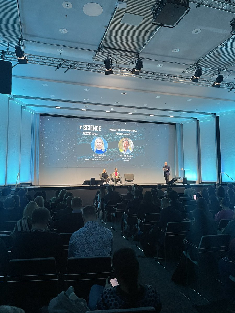 HiLIFE_Helsinki (@hilife_helsinki) on Twitter photo Our fireside chat in #health and #pharma: <a href="/salminen_eeva/">Eeva Salminen</a> from <a href="/BusinessFinland/">Business Finland</a>, and Marcel Hofstetter from <a href="/Innosuisse/">Innosuisse</a> are discussing the role of start-ups in shaping the future of #healthcare. #yscience 2023 <a href="/helsinkiuni/">University of Helsinki</a> <a href="/HealthHelsinki/">Health Capital Helsinki</a> <a href="/PaakkolaJuha/">Juha Paakkola</a> Our fireside chat in #health and #pharma: <a href="/salminen_eeva/">Eeva Salminen</a> from <a href="/BusinessFinland/">Business Finland</a>, and Marcel Hofstetter from <a href="/Innosuisse/">Innosuisse</a> are discussing the role of start-ups in shaping the future of #healthcare. #yscience 2023 <a href="/helsinkiuni/">University of Helsinki</a> <a href="/HealthHelsinki/">Health Capital Helsinki</a> <a href="/PaakkolaJuha/">Juha Paakkola</a>