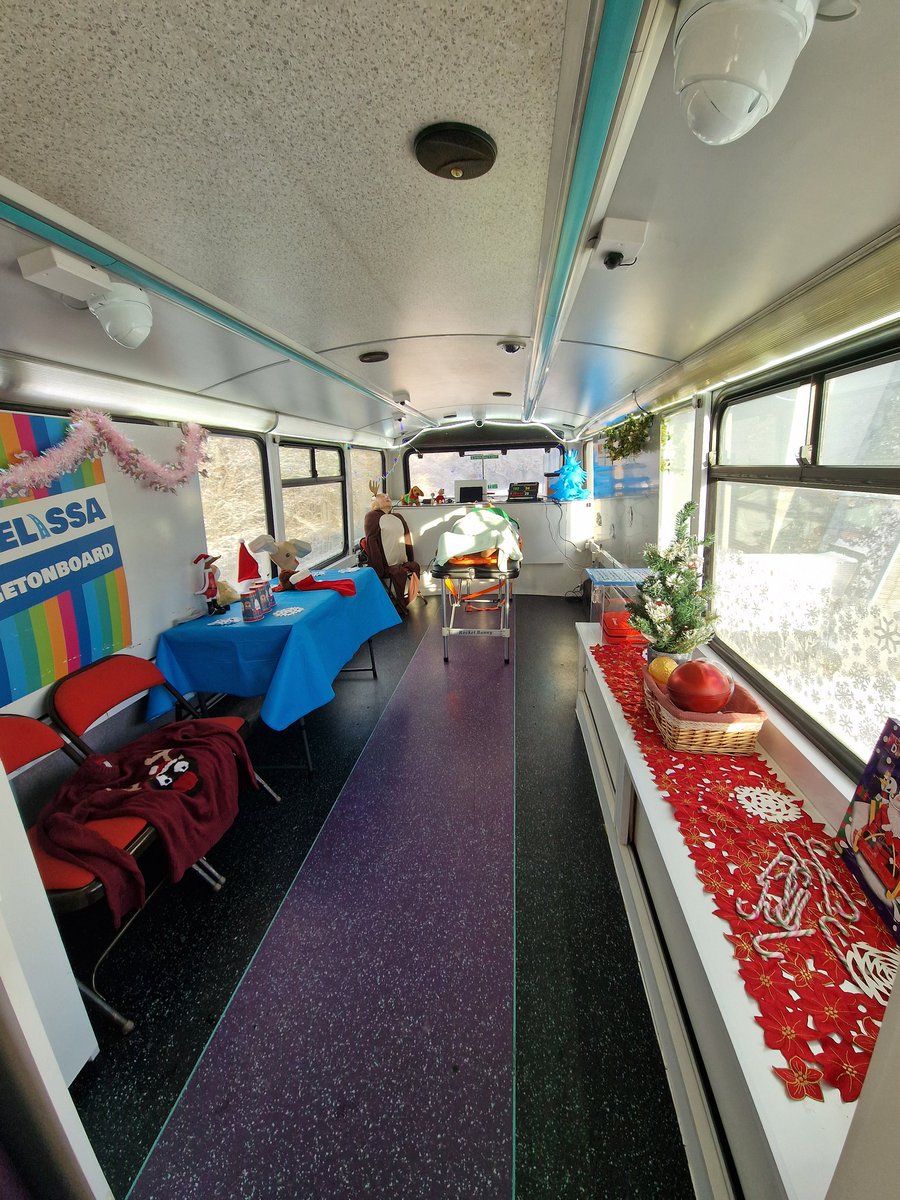 MADEinMelissa's tweet photo. Both #Melissa buses are here at the North East Simulation Network conference in Newton Aycliffe and ready for an action-packed programme. 
Very excited to support and looking forward to welcoming visitors on board for the Sim Stars escape room! #GetOnBoard #UKNESN23
🚌 https://t.co/WDPFwGIqHe