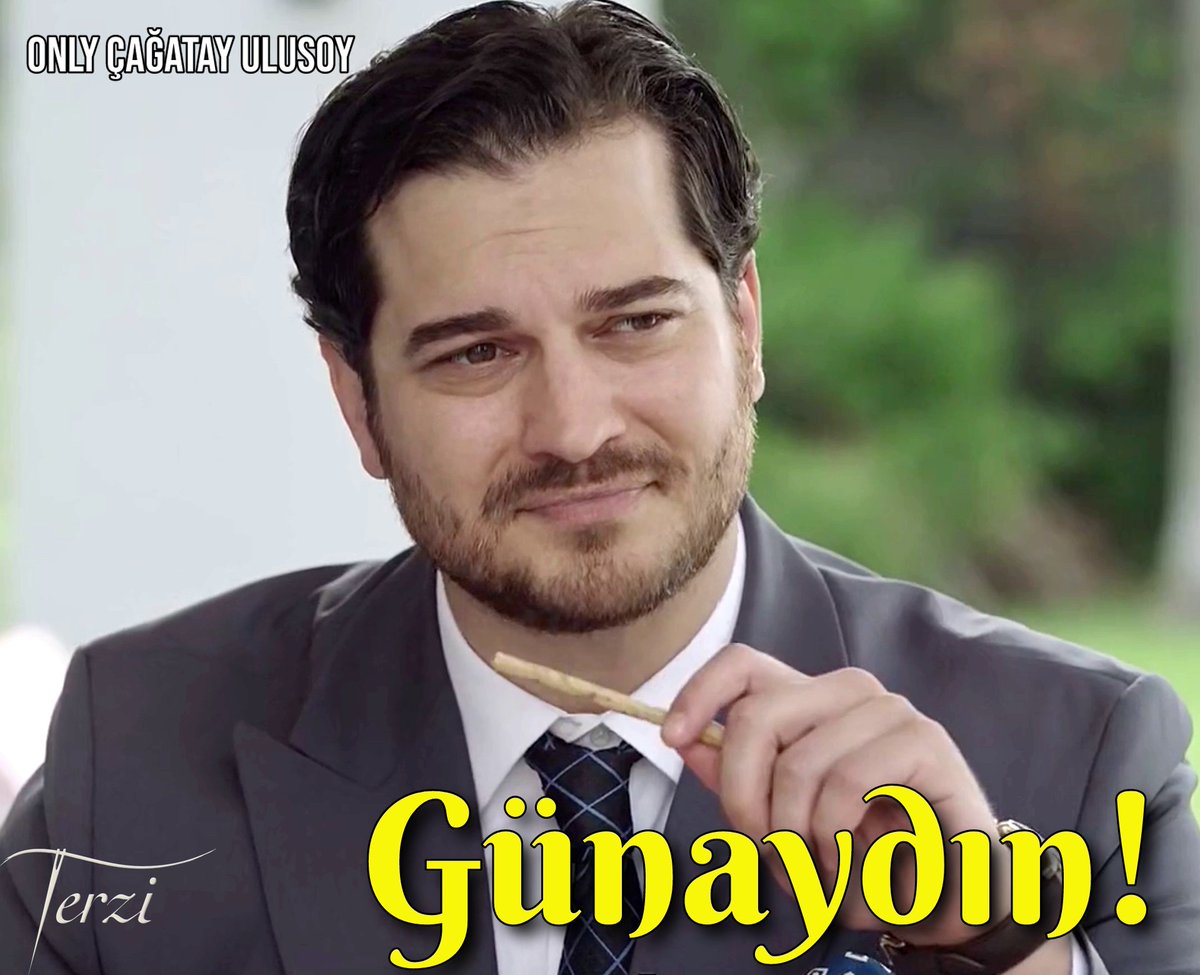 Günaydın ☀️ 

#ÇağatayUlusoy #TheTailor #Terzi