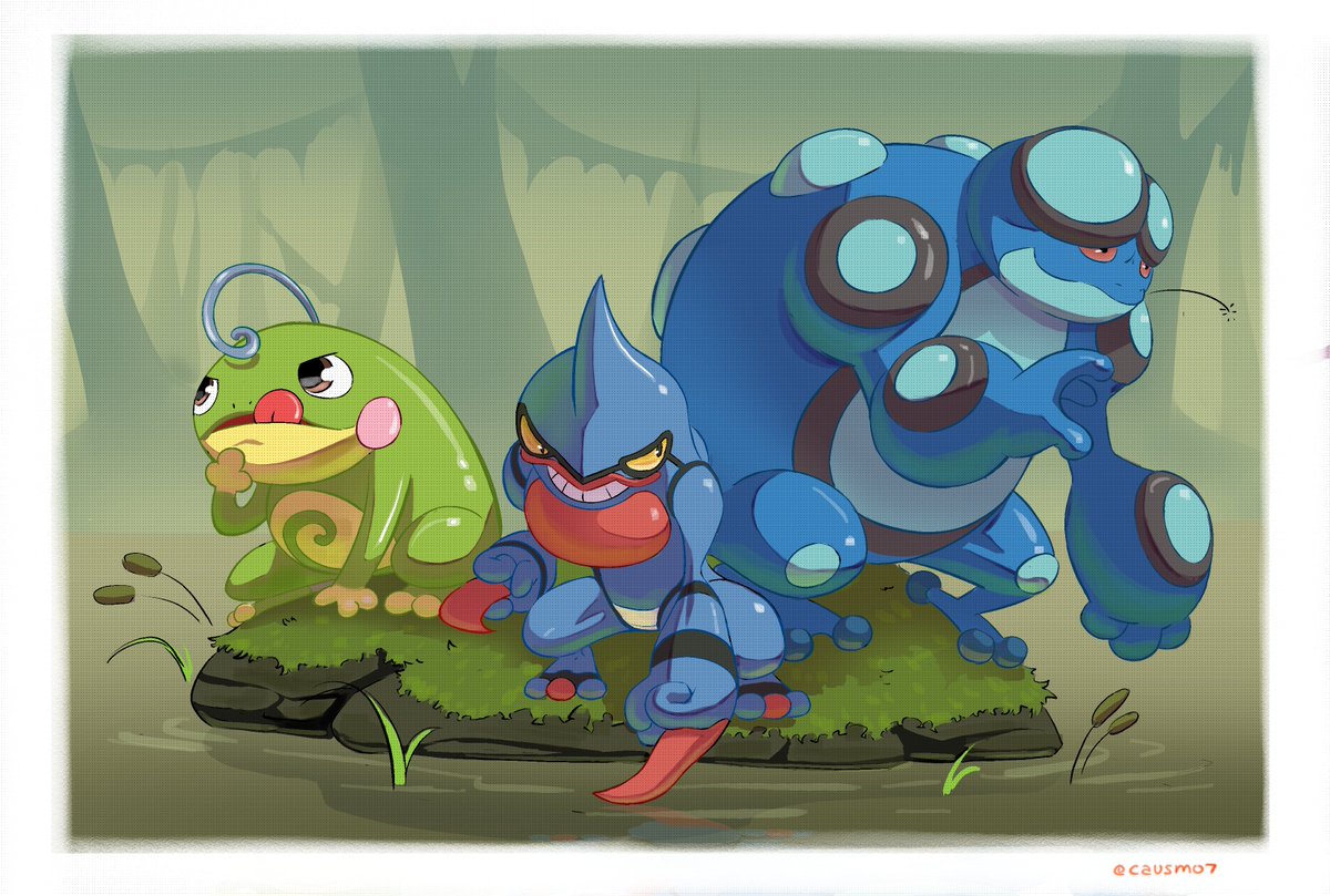 CausemoN's tweet photo. The swamp boyzz
for any one interested
I'm open for Pokemon commissions here!
#pokemon #fanart #politoad #toxicroak #seismetoad #causmo7 #sketches #drawings #art #anime https://t.co/YD2iJH8eaS
