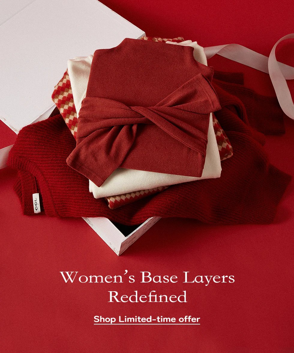 OGLmove2021's tweet image. Want to look fit and not bulky this winter? Then you need a very warm base layer. OGLmove's base layer is made of a unique fabric that keeps the skin-friendly while allowing the body temperature to rise quickly! #baselayers #inmyogl