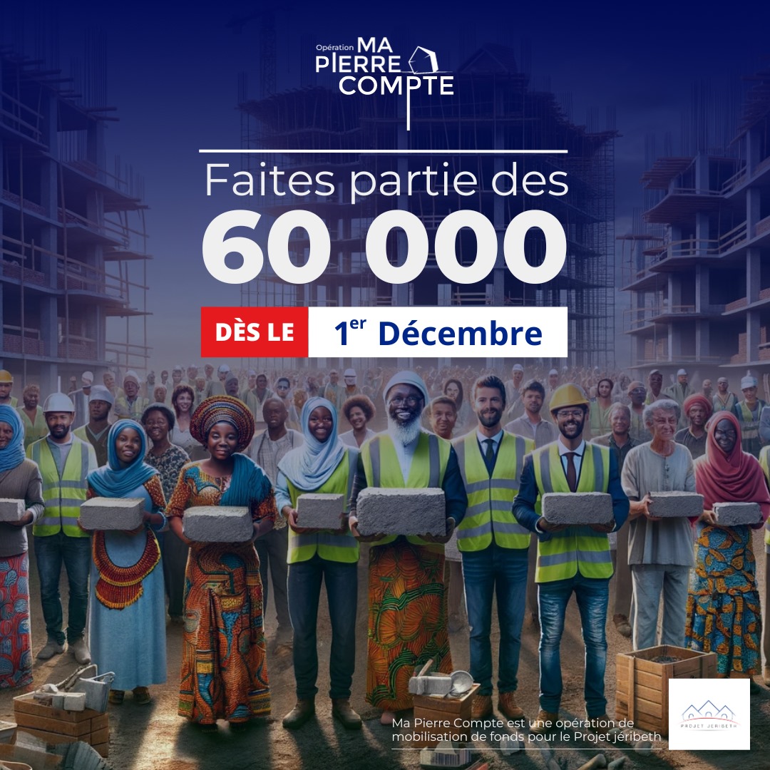 GBUAF's tweet photo. Bonjour à toute la communauté des #GBU d'Afrique Francophone et au-delà !

Nous sommes ravis d'annoncer que demain, le 1 Decembre, marquera le lancement de notre campagne de collecte de fonds pour l'Opération Ma Pierre Compte (MPC). 

1/n
#GBUAF, #JERIBETH, #MPC, https://t.co/HjM0BSTd34