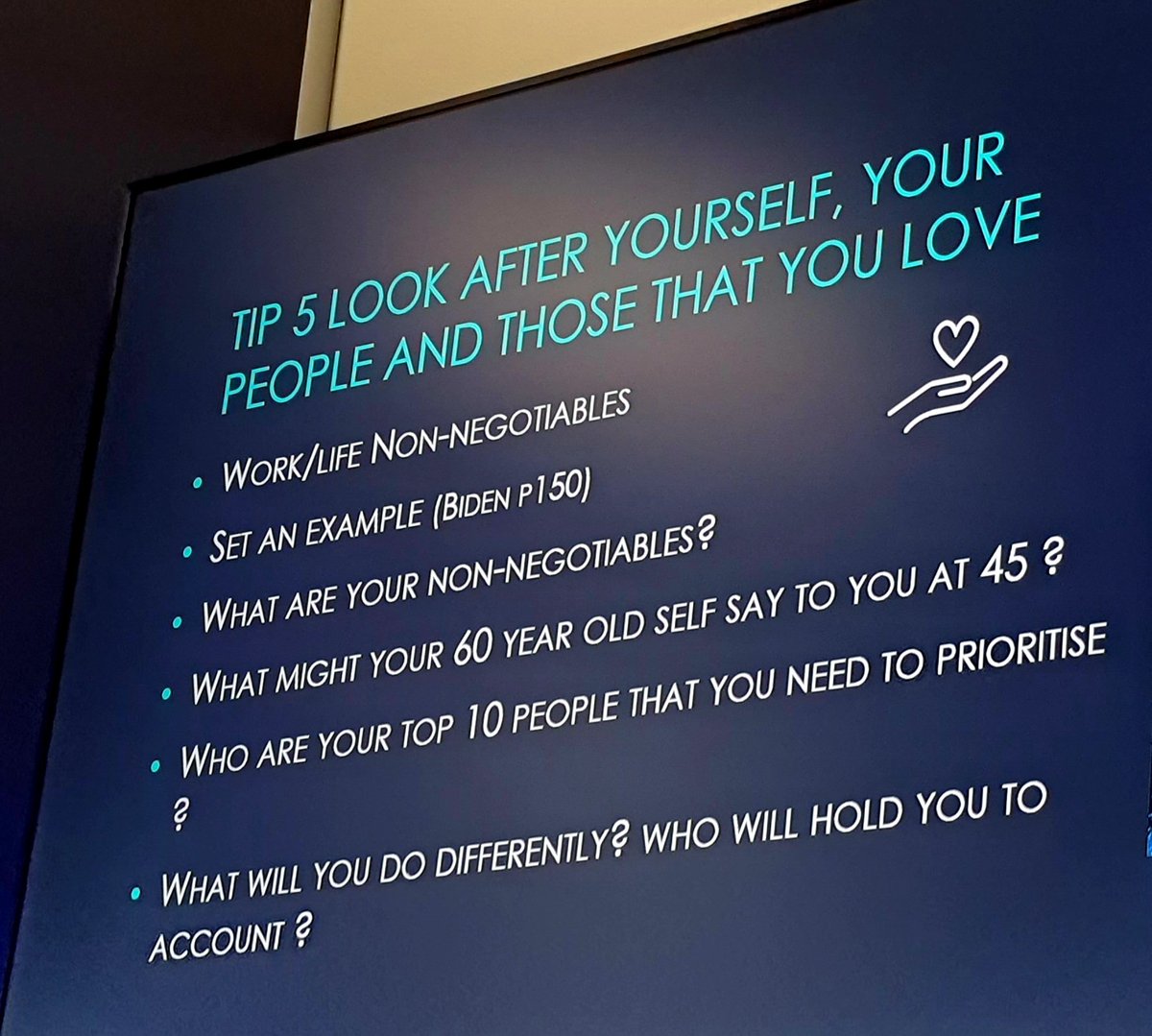 OptimusEd's tweet image. Tips from @TobyProfessor for juggling life and leadership #oeMATs