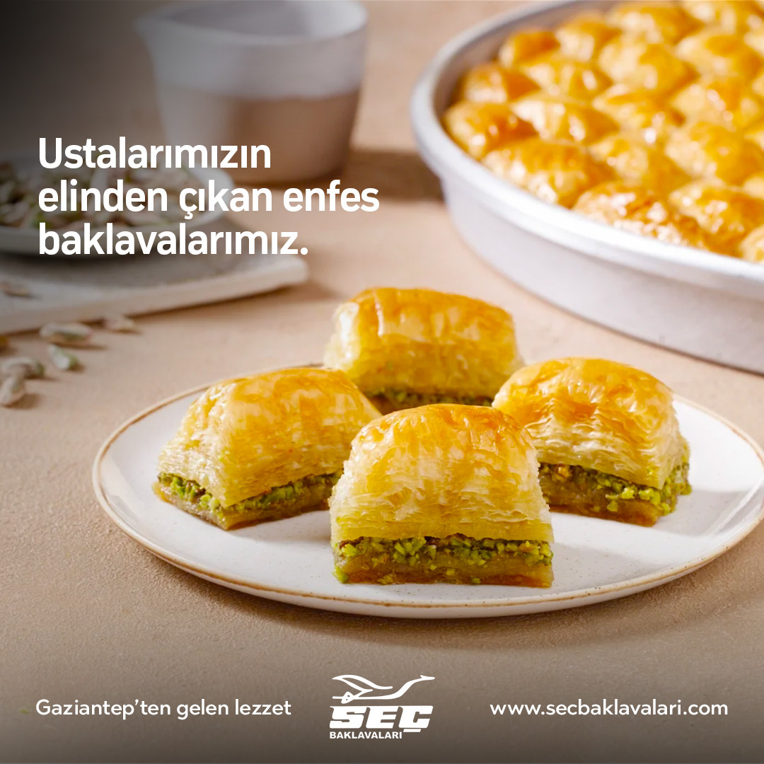 Ustalarımızın elinden çıkan enfes baklavalarımız, her bir katmanında özen ve sanatın izlerini taşıyor. Geleneksel tatların modern yorumunu sunan bu eşsiz lezzet, el emeği ve kaliteyi buluşturuyor. 
(0342) 328 98 98

#seçbaklava #baklava #suböreği