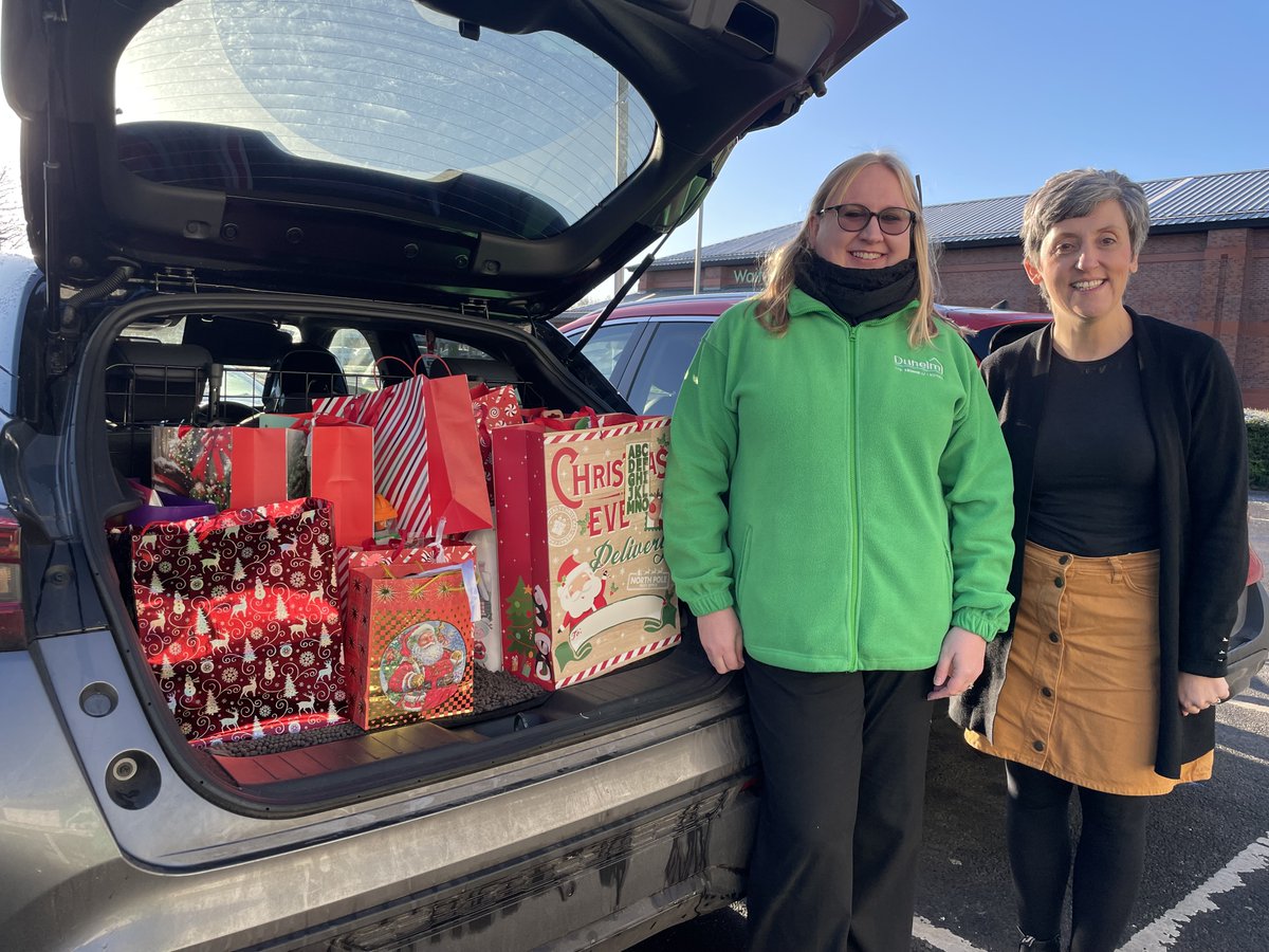 Big thank you to Dunelm and all your wonderful customers for your generosity and for spreading Christmas cheer to our pupils at Hillside Specialist School and College we are overwhelmed by your kindness and generosity 🎄🎅🏻🤶🏻
<a href="/DunelmUK/">Dunelm</a>