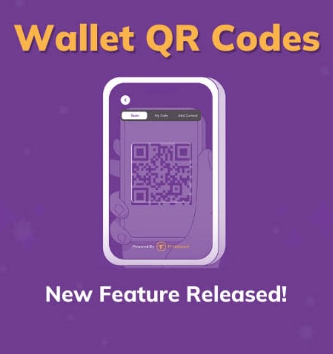 Wasn't the Wallet QR Code feature already there for like a month maybe or at least few weeks?

#pi #pinetwork #picoin #pioneers #minepi