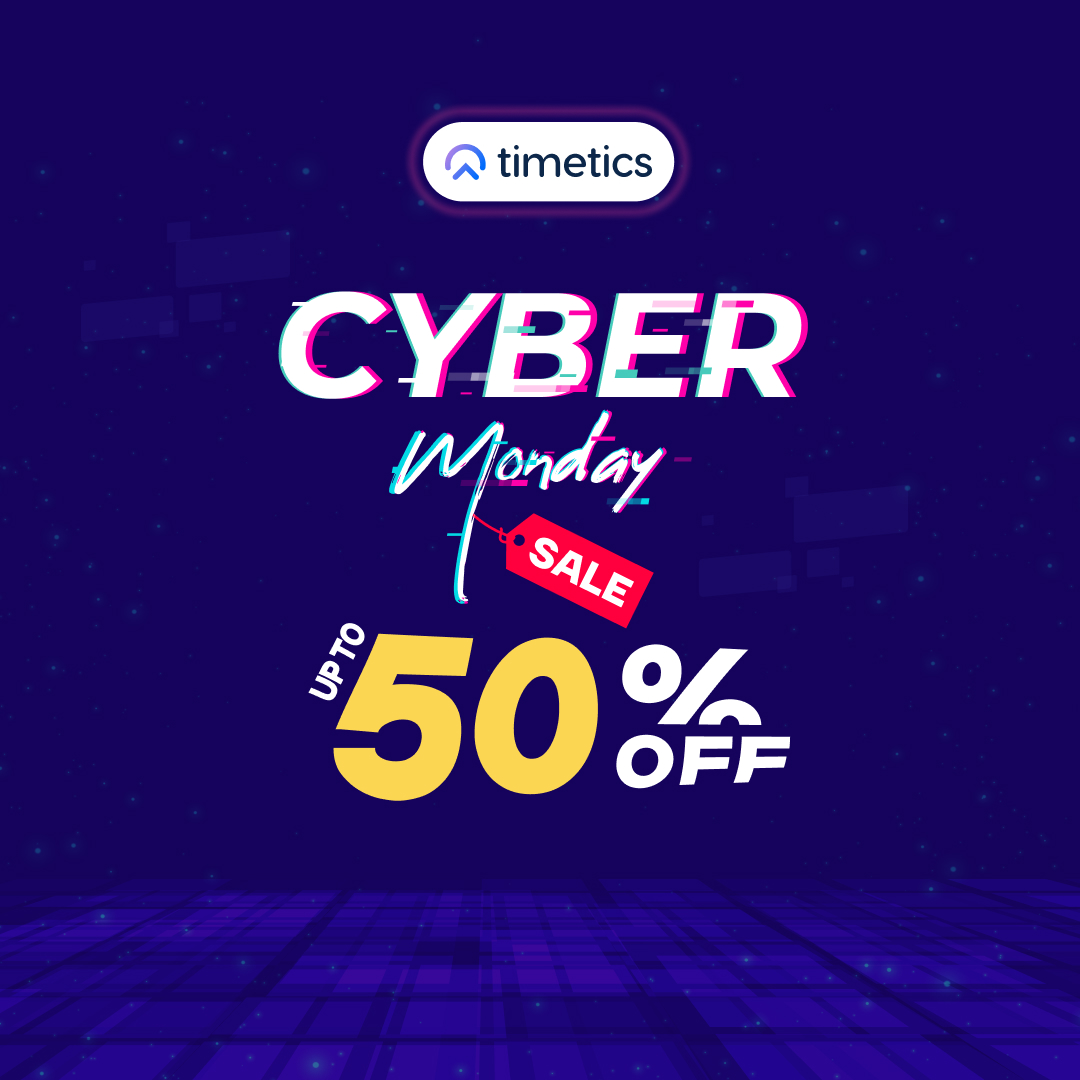 gotimetics's tweet photo. Dive into the 𝗖𝘆𝗯𝗲𝗿 𝗠𝗼𝗻𝗱𝗮𝘆 frenzy to shop for the smart scheduling solution for meetings and businesses, 𝗧𝗶𝗺𝗲𝘁𝗶𝗰𝘀! 

𝗖𝘆𝗯𝗲𝗿 𝗠𝗼𝗻𝗱𝗮𝘆 lifetime deal for 50% OFF - https://t.co/5FsjgqGAFD

Know more- https://t.co/ltzRH9Term 

#SaaS #Timetics #CyberMonday https://t.co/LIhOpnDF99