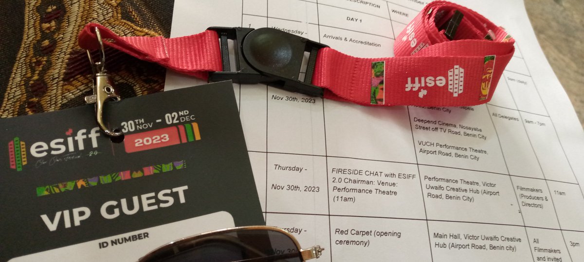 WKM_Up's tweet photo. We go live now with Edo State International Film Festival 2.0 

📱Join us on IG for updates: https://t.co/gXXKufZv3U

#ESIFF2023 #ESIFF23 #ESIFF
🧵 https://t.co/YI7SaJpbxW