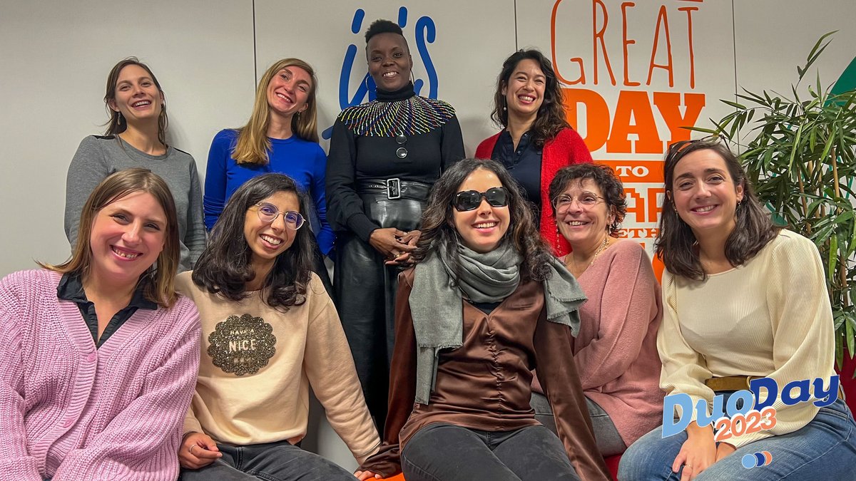 [1er #Duoday chez <a href="/LexisNexisFr/">LexisNexis France</a>] sous le signe du #partage 🤝
Une journée intense pour nos 4 duos formés et nos équipes 😍    
#DiversitéetInclusion #Bonheurautravail #DuoDay2023 #Ecovadis #Engagementcollaborateur