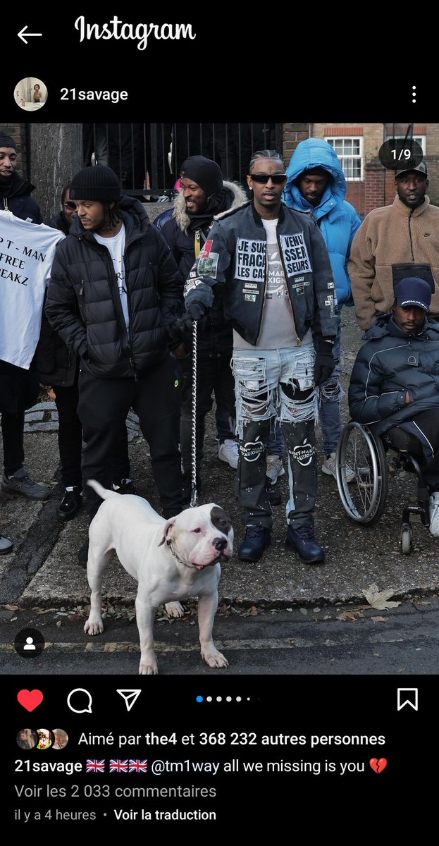 Gasparddl's tweet image. Zoomez sur la veste de 21 ptdrrrr