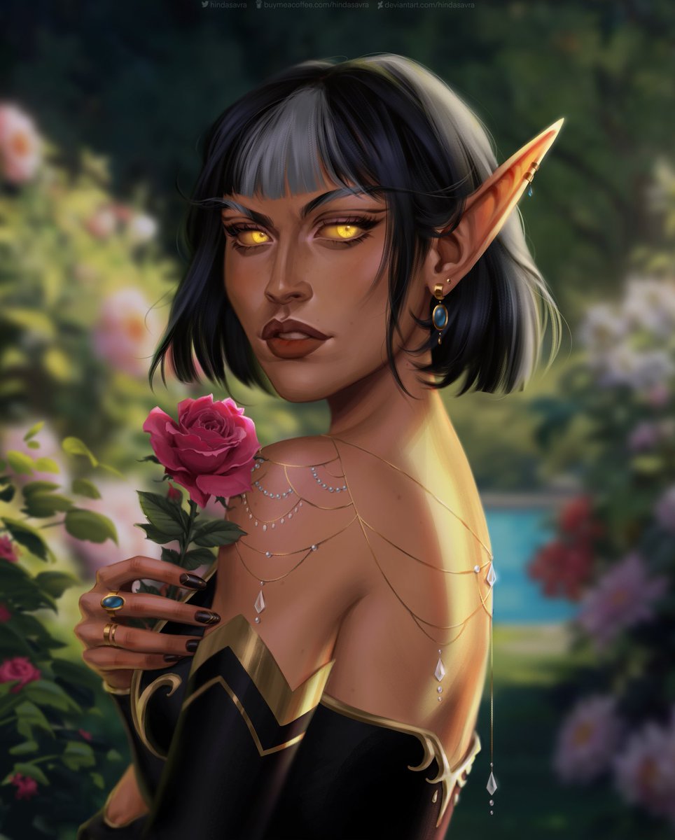 hindasavra's tweet photo. QRT with your comfort zone art 

Mine is definitely portraits! Where I can dive into the details 💙 https://t.co/zZOjHIeYmb
