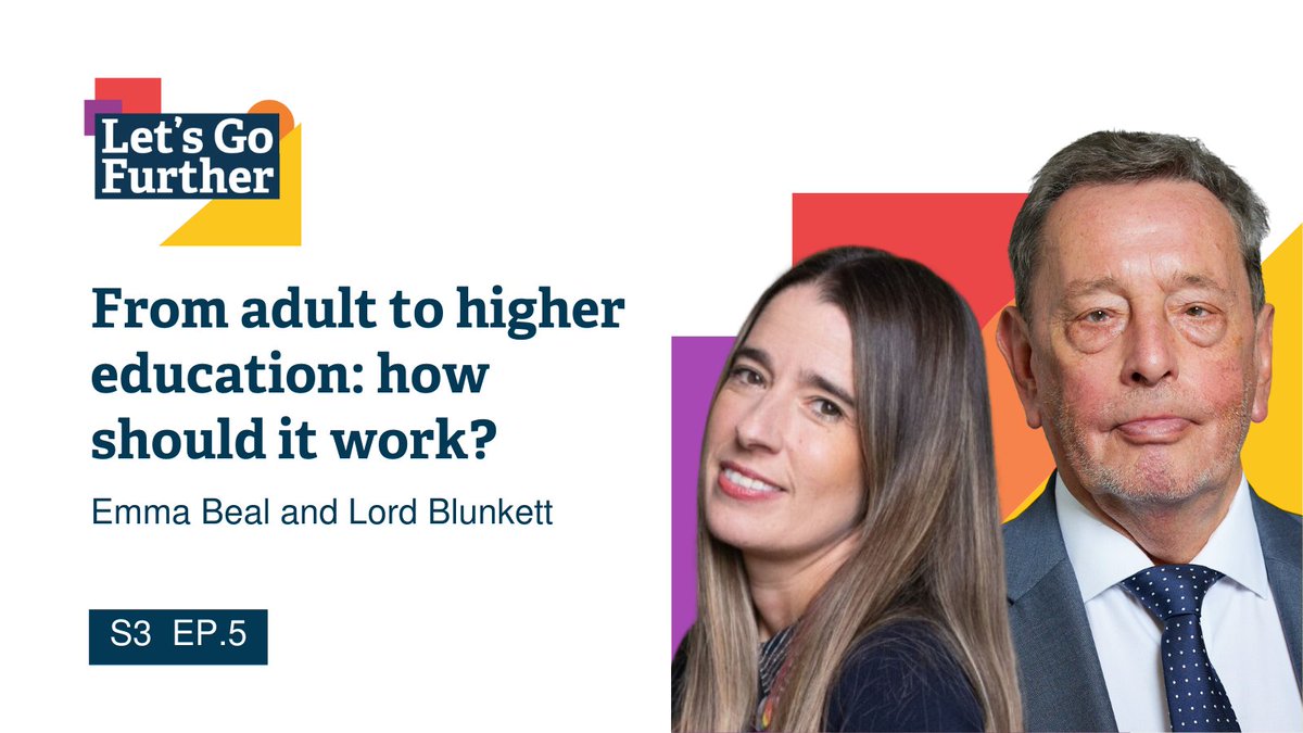 SkillsEduGroup's tweet image. The different education sectors are often presented as separate, with different priorities.

But what if we unified them and gave them a combined voice?

Hear more about the connections between #AdultEd and higher education on #LetsGoFurtherPod here: bit.ly/46zcxjc