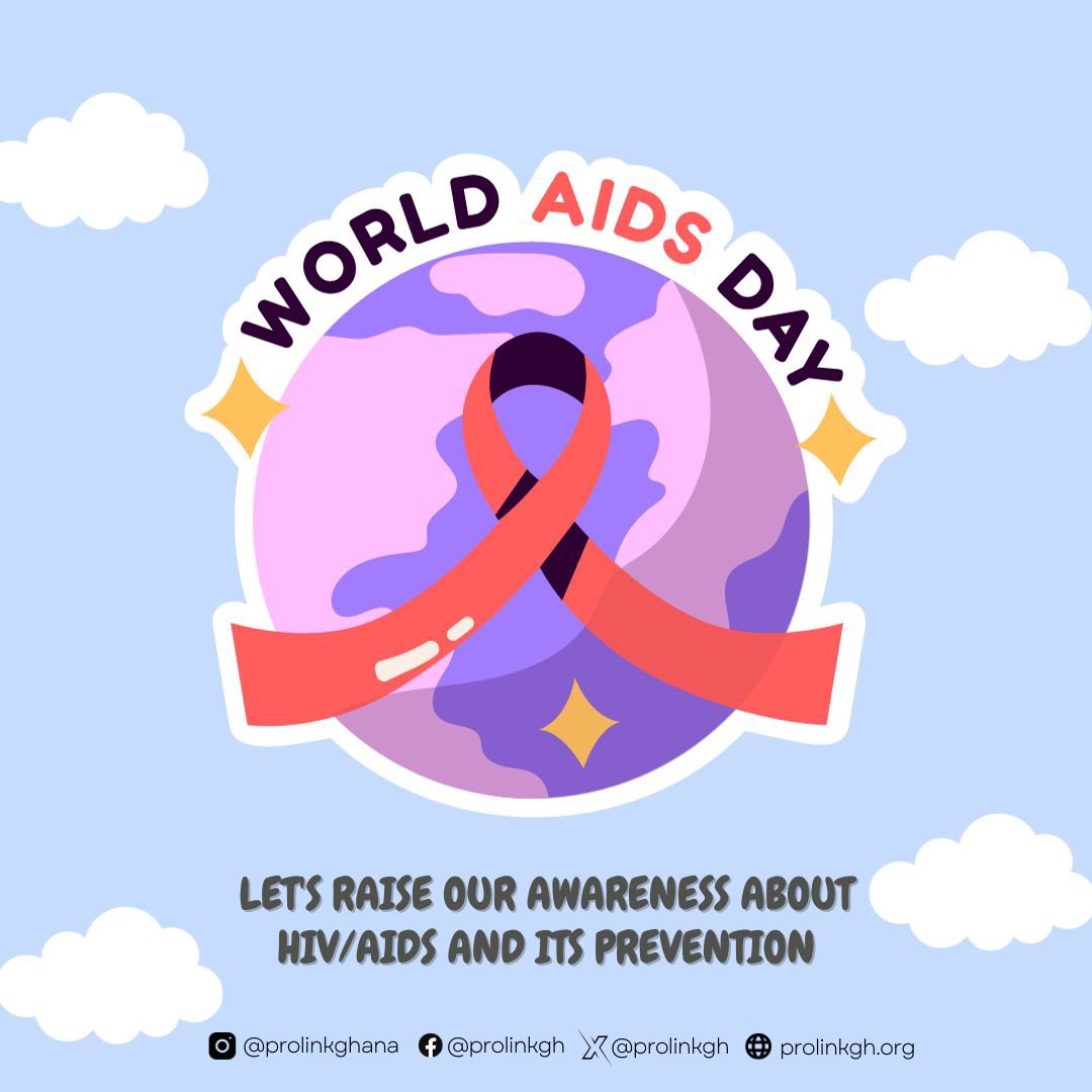 ProlinkGh's tweet photo. Today, on World AIDS Day, Pro-Link stands in solidarity with those affected by HIV/AIDS. Together, let’s continue to raise awareness, offer support, and strive for a world free from stigma.

#EndTheStigma #WorldAIDSDay #ProLinkGhana https://t.co/3hLgUK5aUg