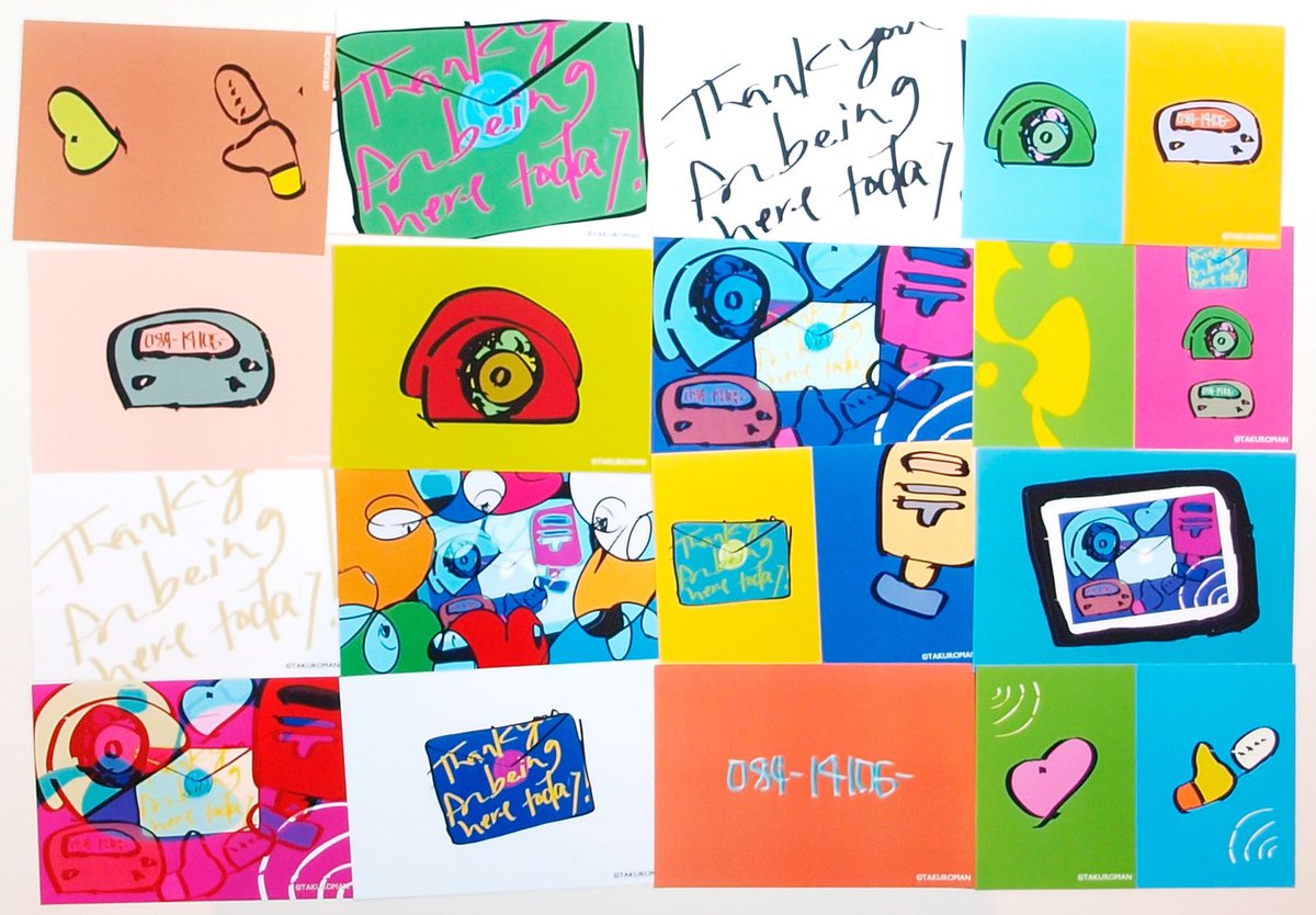 TryingUnity's tweet photo. 本日、12月12日から販売開始するファミマプリントでのアートブロマイドについて発表しました。

作品は「アートを身近に」をテーマに開催された下北沢 #想いやり展 のライブペイントで描いた作品を基に構成されています。僕は同展のコンセプトならびに主催の大原さんの想いに強く共感し、参加アーティストおよびプチアンバサダーとして活動しました。

ファミマプリントは、コンビニでイラストやアートを買うサービスであり、ある意味、アートを身近にするものであり、コンセプトの点で共通しています。

35歳から漫画学校に入学し絵を学び始めた僕にとって、アートはもっと身近にあっていいと思いますし、コンビニでアートを買うことがあってよいと思います。

というわけで、ぜひお楽しみくださると幸いです。

ちなみに販売するアートブロマイドはこんな感じです↓