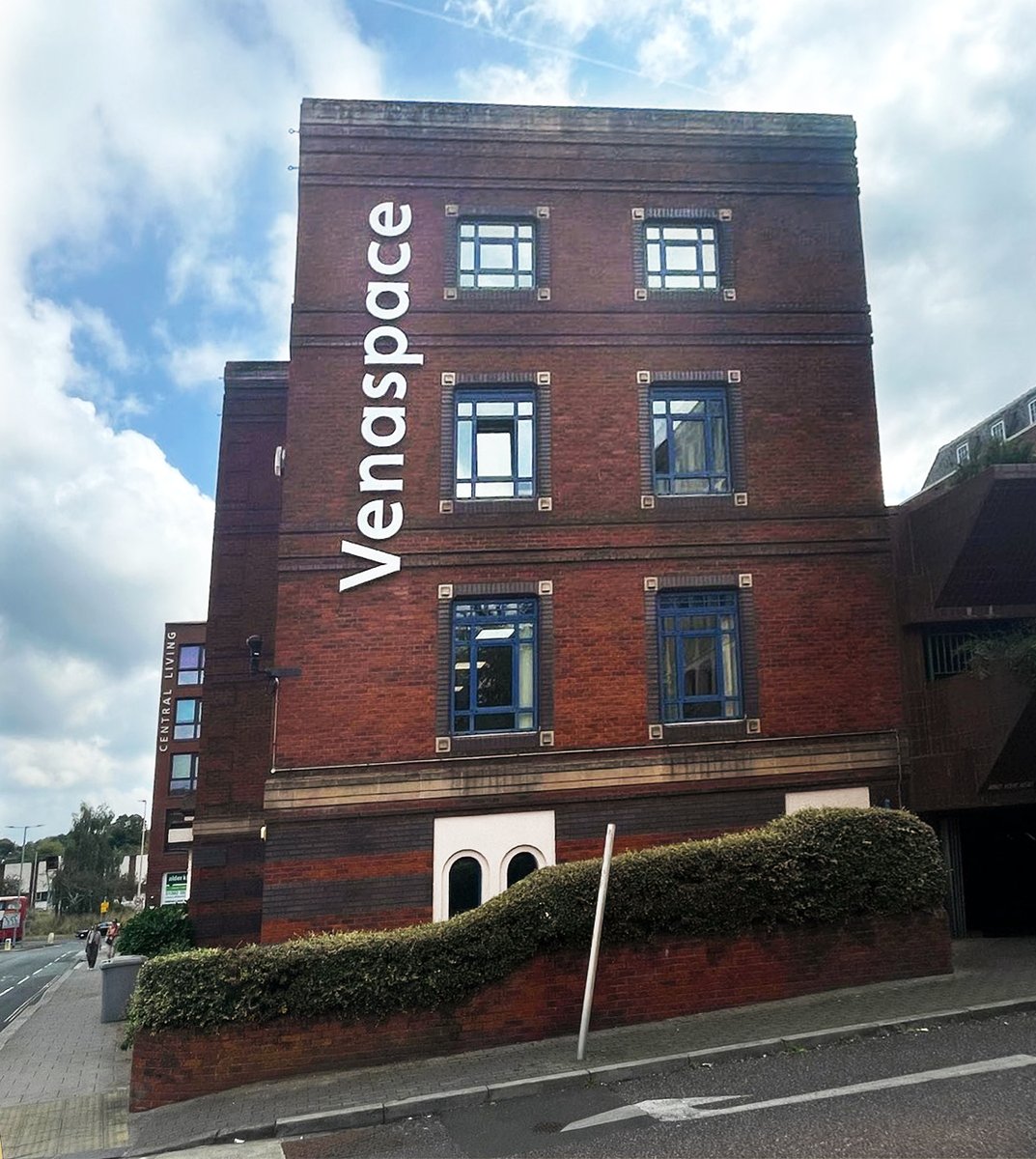 Stood off polished metallic silver lettering with natural white LED halo illumination make this a showstopping sign that can be seen from afar day or night! 📷

<a href="/Venaspace/">Venaspace</a> #StoodOffLettering #HaloIllumination #BespokeSigns #Signage #EnigmaSigns