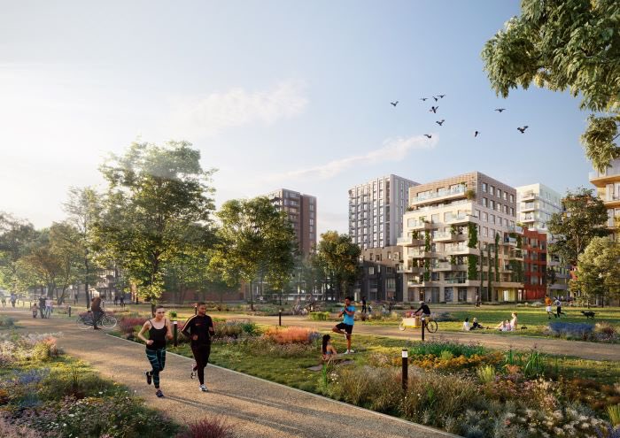 Mooi nieuws! Utrecht bouwt door! 

De eerste omgevingsvergunning voor de bouw van 189 woningen in Merwede is aangevraagd! Als één partij over de dam is…😉

Een belangrijke stap om straks snel te kunnen beginnen aan de woningen die zo hard nodig zijn in de stad.