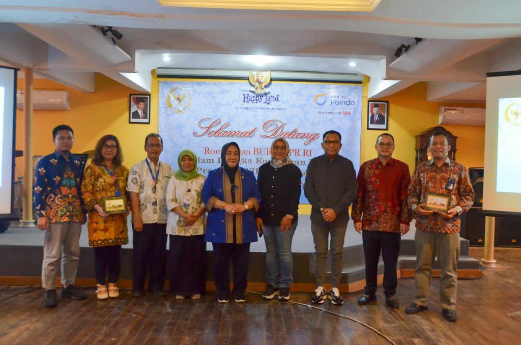 Badan Urusan Rumah Tangga (BURT) DPR RI menyoroti fasilitas Rumah Sakit Happy Land, Yogyakarta, terkait fasilitas kesehatan yang dimiliki, Senin, (27/11/2023). #KunkerDPR