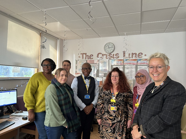 Fantastic to welcome Caroline Clarke, NHS London Regional Director, to Queen Mary’s Sidcup to visit @OxleasNHS services and see great partnership working in action @NHSEnglandLDN