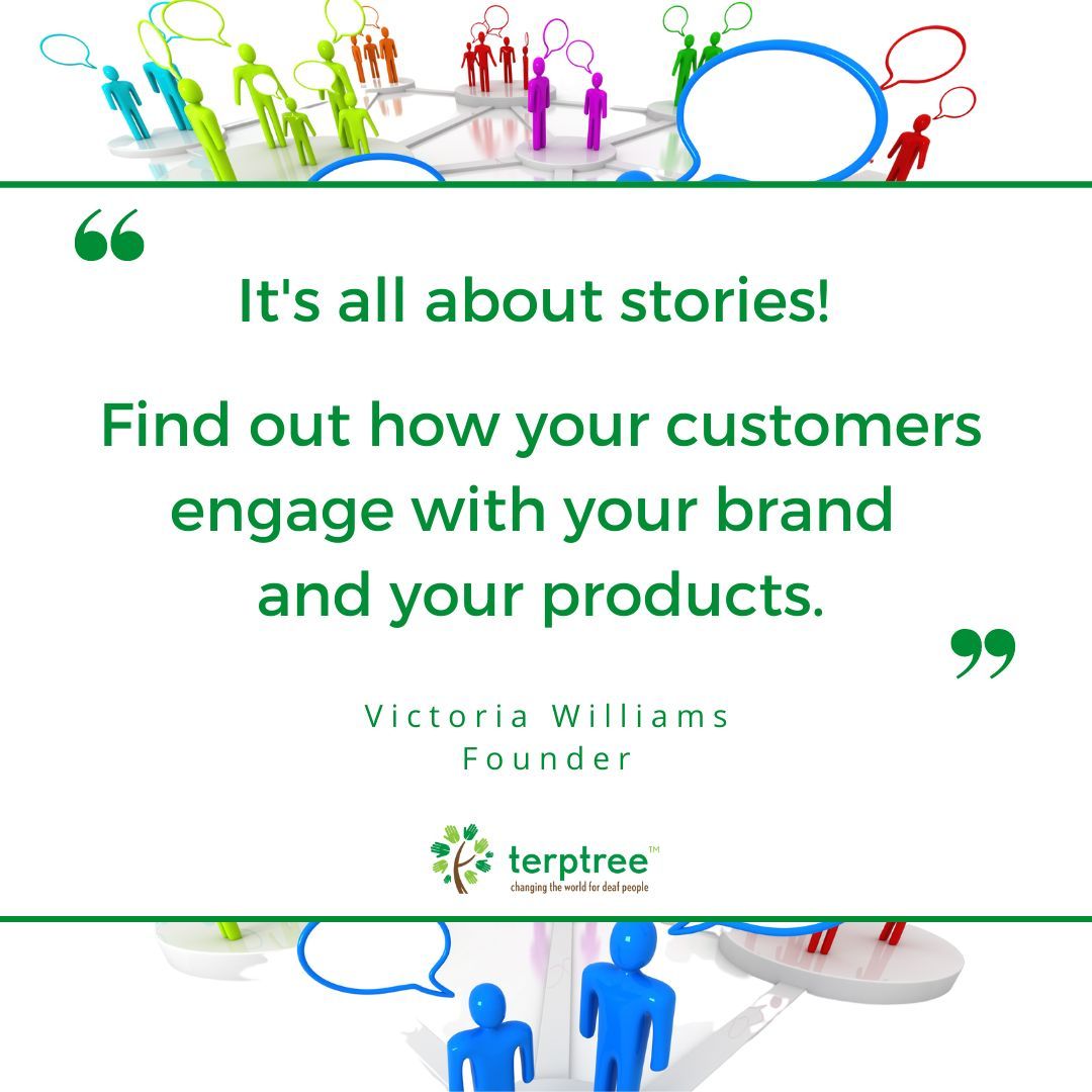 Have you ever thought about connecting with Deaf customers? How can understanding their needs boost your brand? 🤝

Ready to make your business more inclusive? 

It's all about stories!

#InclusiveBusiness #DeafCommunity #BrandEngagement