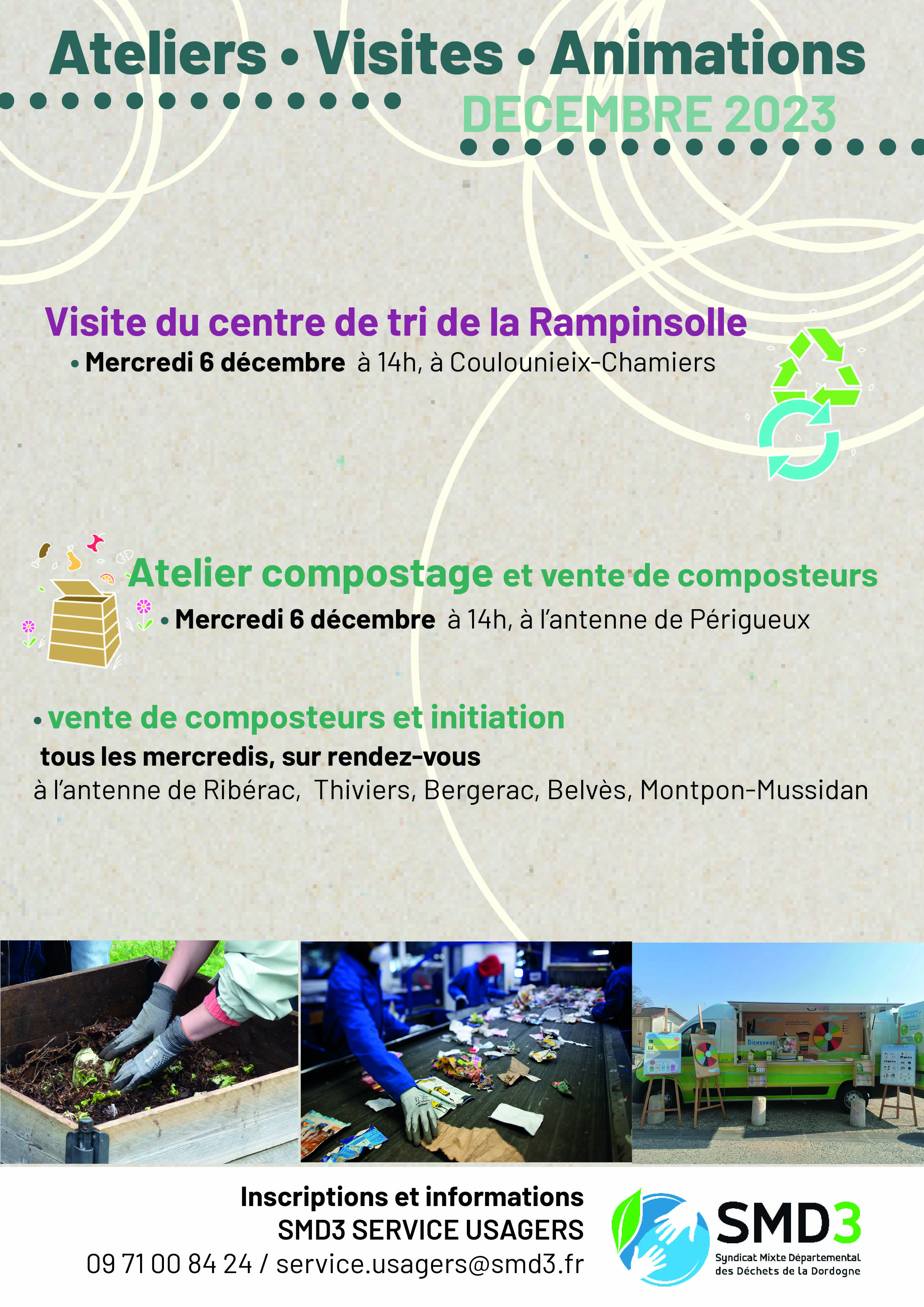 Composter - SMD3 : Collecte, transport et traitement des déchets