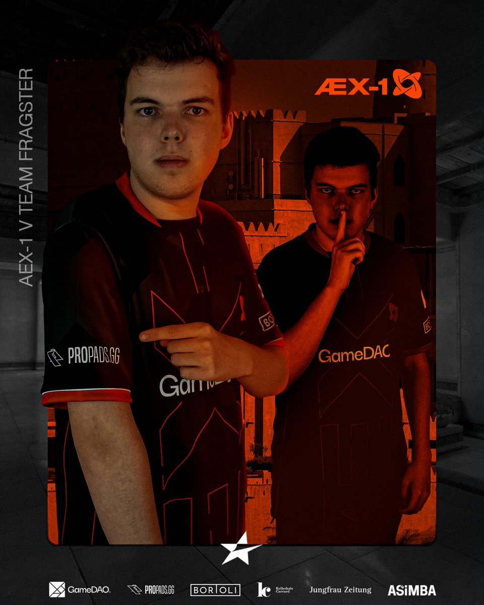 ÆX-1 (@aex1official) on Twitter photo And the last ESEA match up is against <a href="/FragsterTeam/">Team Fragster</a>
Everyone, join us and support the boys!!!
🏆 #ESEA Main
⏰ 20:00 CET
🎙️ @rubinsteinCasts
📺 t.tv/karl_rubinstein
#AEXEED #Counterstrike #CS2 And the last ESEA match up is against <a href="/FragsterTeam/">Team Fragster</a>
Everyone, join us and support the boys!!!
🏆 #ESEA Main
⏰ 20:00 CET
🎙️ @rubinsteinCasts
📺 t.tv/karl_rubinstein
#AEXEED #Counterstrike #CS2