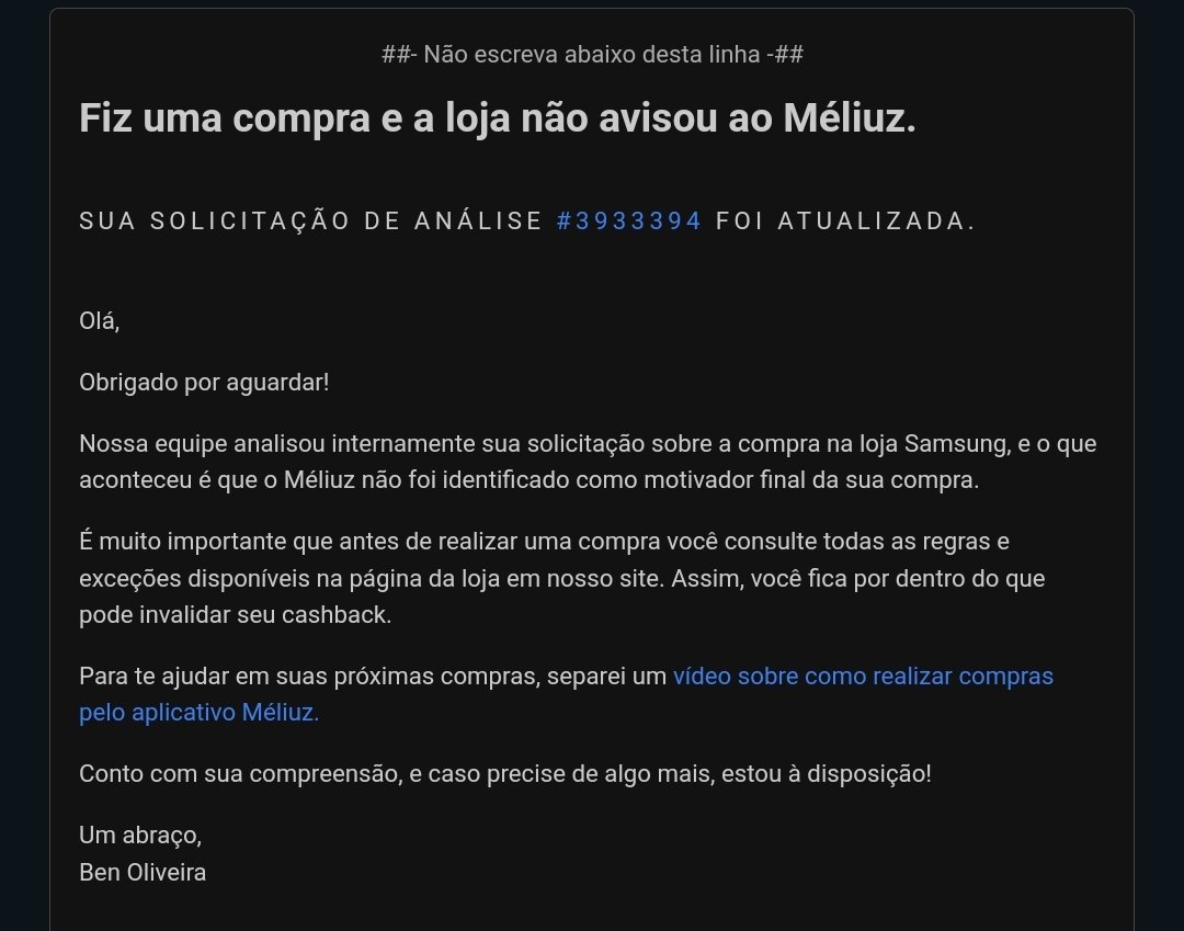 AleFranka's tweet photo. @MeliuzOficial Mesma coisa comigo 

ANÁLISE #3933394 https://t.co/byFVs3hkOG