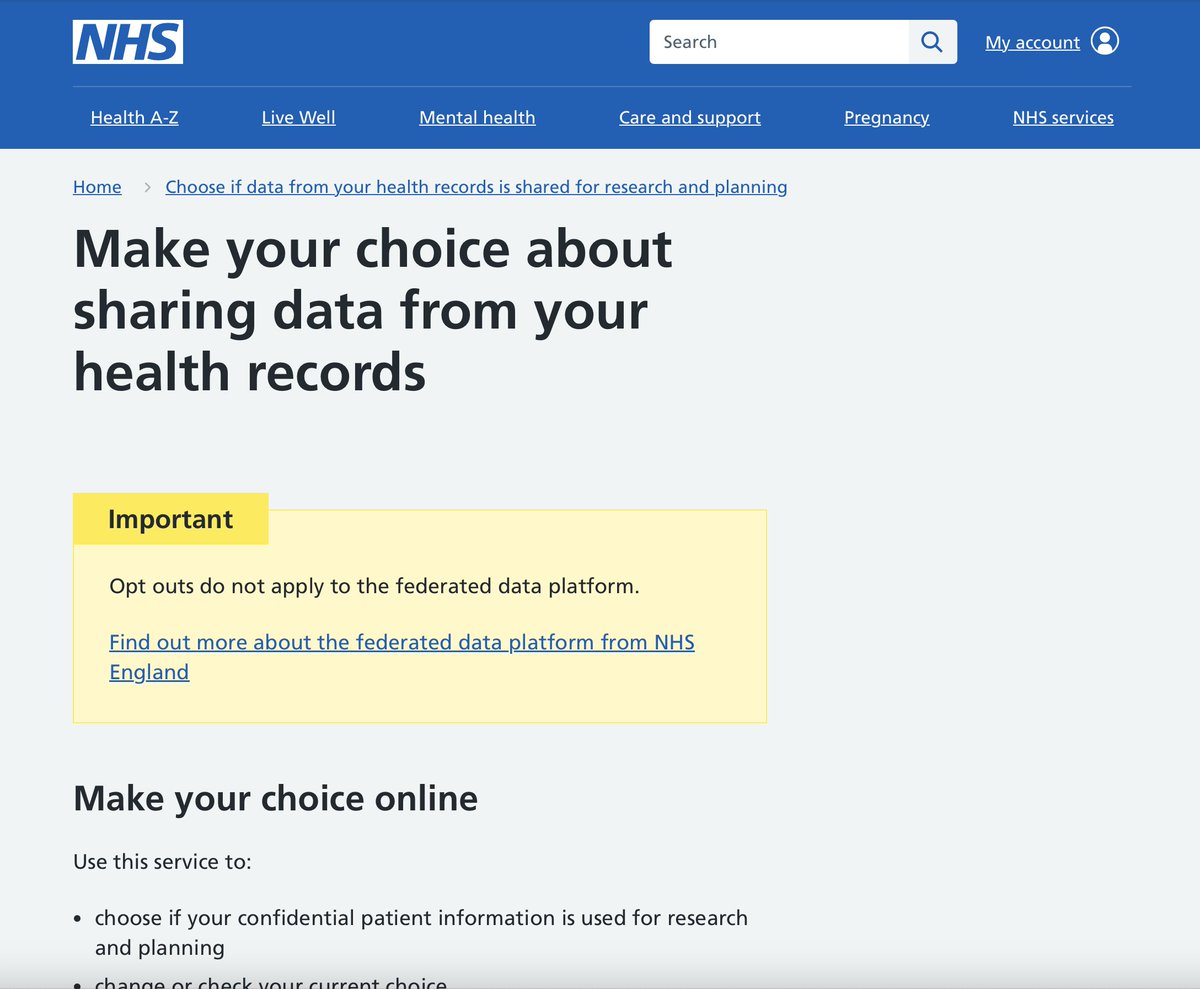 NotSoGreatUK's tweet image. When were we ever asked to give consent? 
And no opt-out from Palantir using medical record data!
#Palantir #FederatedDataPlatform #NHS