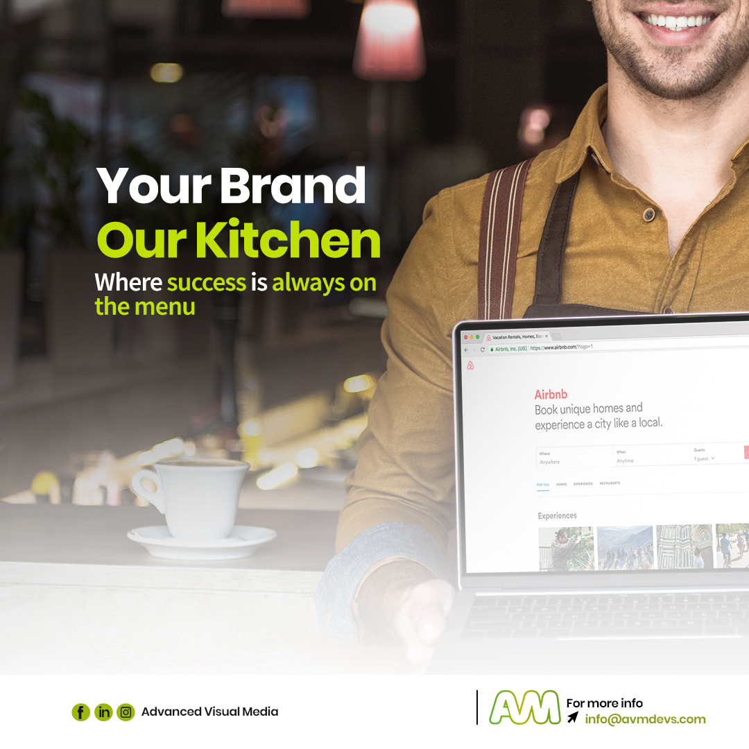 avmdevs's tweet image. In our creative kitchen, we blend creativity, passion, and innovation to create a brand that's irresistible.
Your Brand, Our Kitchen: Where success is always served.

#creativekitchen #digitalmarketing #brandingdesign #creativedesign #webdevelopment #appdevelopment
