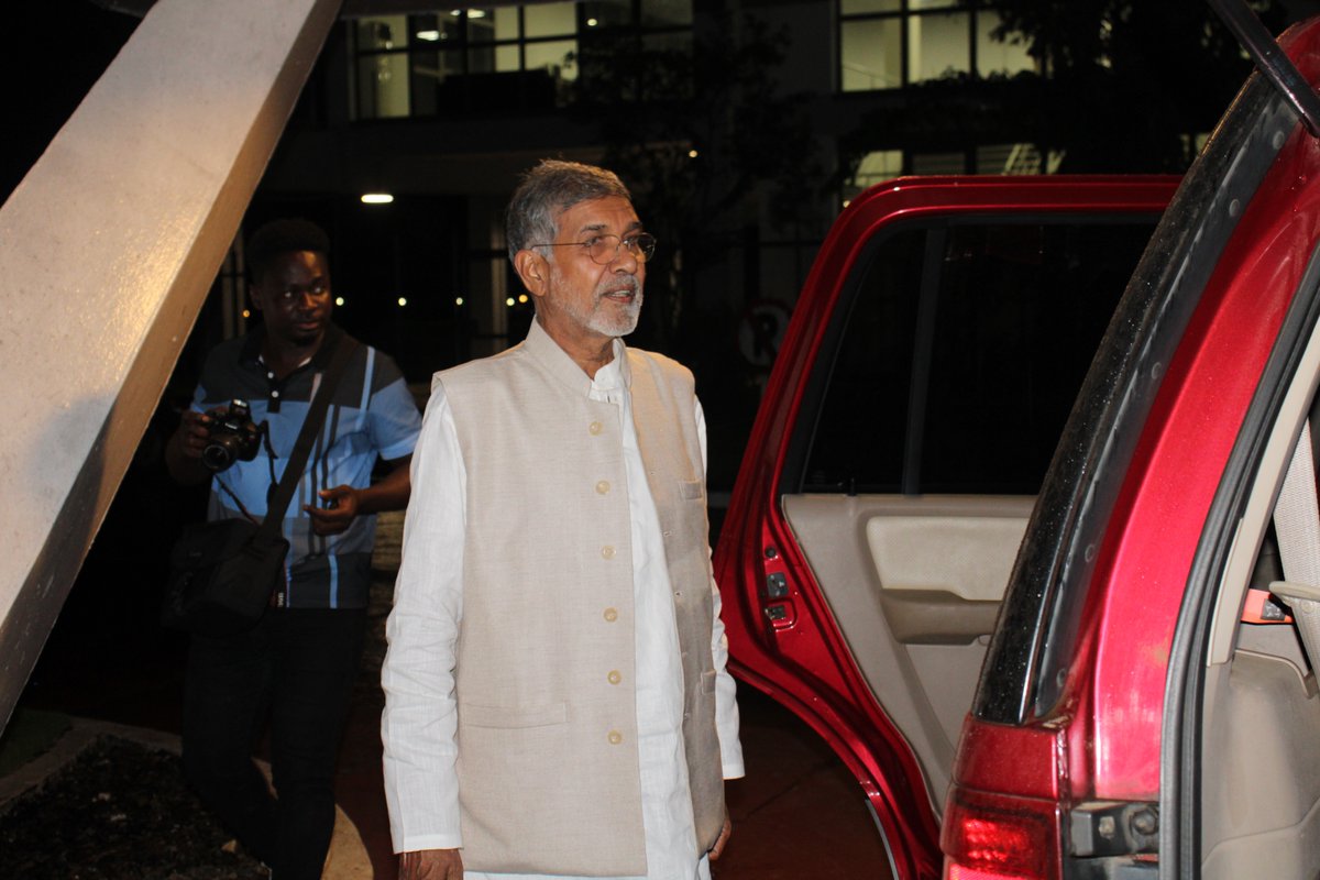 "As the Nobel Peace Laureate, <a href="/k_satyarthi/">Kailash Satyarthi</a>  arrives at the airport, anticipation and hope fill the air, signaling the impactful days ahead for the 5th Annual PeaceJam Liberia Youth Leadership Conference  2023. A once-in-a-lifetime chance to be mentored by a true champion of peace