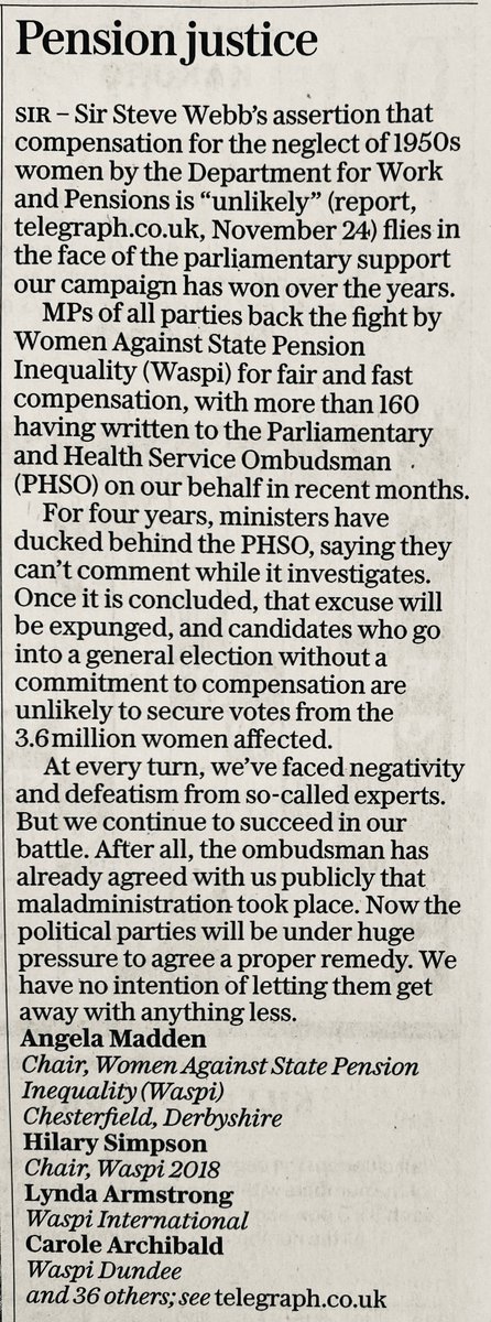 #WASPI Campaign tweet media