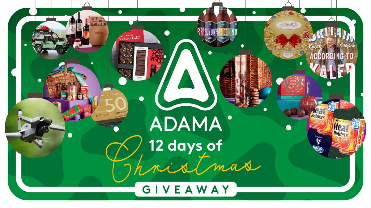 👀 Keep your eyes peeled tomorrow for the start of our Christmas #12DaysOfGiveaways.

🎁 Prizes galore – but each draw only lasts for a day, so don't miss out!

Check out what you could #win 👇