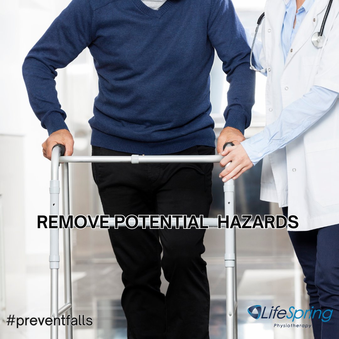 LifeSpringPT's tweet image. There are 3 main steps to prevent a fall as per @ParachuteCanada:

3. REMOVE POTENTIAL HAZARDS

-keep your floors clutter free
-use grab bars in the bathroom
-wear proper fitting &amp;amp; supportive footwear inside and outside

parachute.ca/fallprevention

#preventfalls #fallpreventionmonth