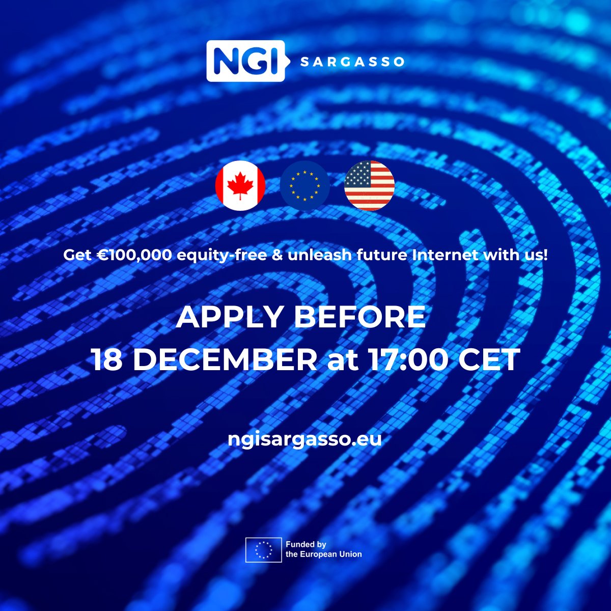 NGI_Sargasso's tweet photo. 💶 We're distributing #cascadefunding to tech innovators through our #opencalls, funding #NextGenerationInternet ideas with up to €100K equity-free!
🚀 Sara Abu from @AustraloTeam presented our #fundingprogram at @sploro_eu Cascade Funding Info Day.
➡️ https://t.co/xmxhAQhKLu https://t.co/T0ZE9O8x5B
