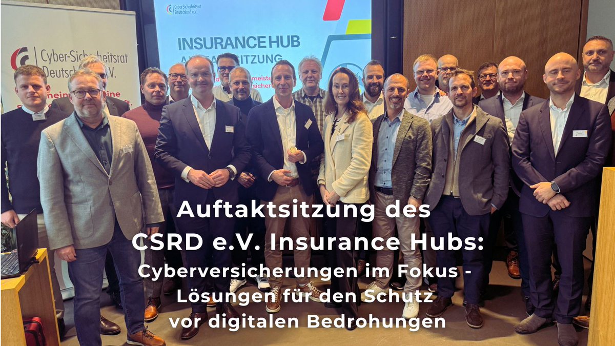 #Cyberversicherungen im Rampenlicht! Bei der Auftaktveranstaltung unseres Insurance Hubs gestern in Berlin enthüllten Top-Referenten Einblicke in das Thema und wie Unternehmen digitale Risiken in den Griff bekommen können. Mehr dazu: buff.ly/46BV61E #Cybersicherheit