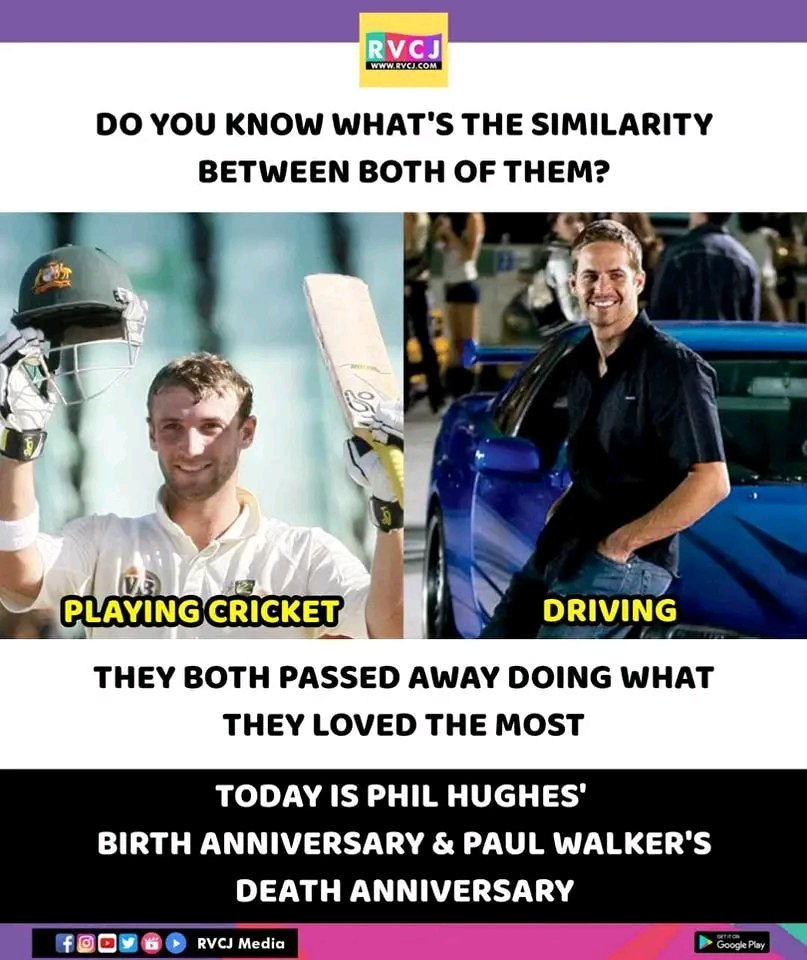 These two 🥹

#rvcjmovies #rvcj #philhughes #paulwalker #cricket #drive