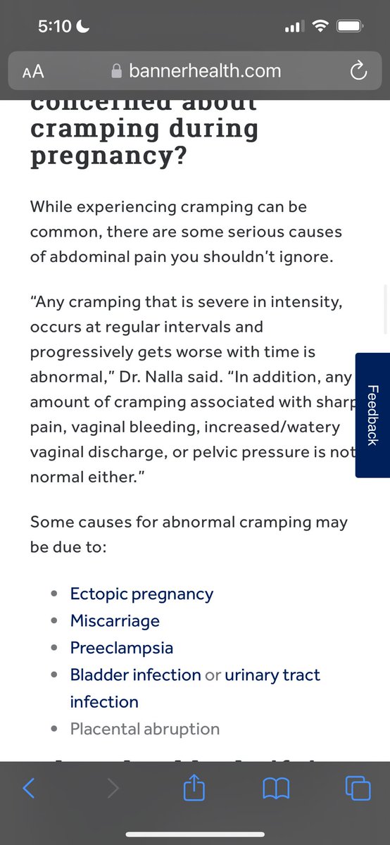 CassieKay23's tweet photo. @taylor_harshman https://t.co/I98KNaPTmh“Sometimes%20severe%20cramping%20can%20be,are%20quite%20common%20in%20pregnancy.”

I’d say it’s definitely not normal and you should 100% go in… it is always better to be safe than sorry!! https://t.co/G9w12EHlcG