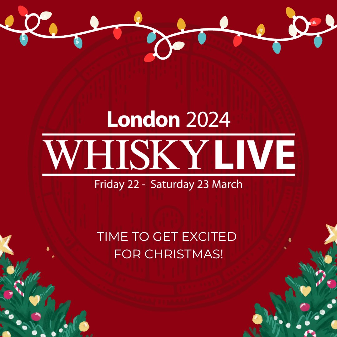 Looking for the perfect holiday gift for a whisky enthusiast? Give them the experience of a lifetime at Whisky Live London. Limited tickets are available, so don't wait! 

#WhiskyLiveLondon #ChristmasGiftIdeas 

eventbrite.co.uk/e/648968581497…