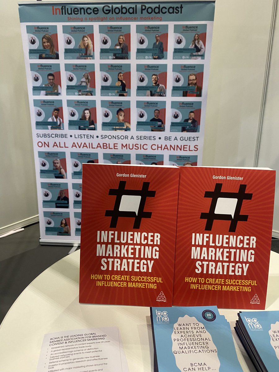 If you are the <a href="/B2BMarketingEX/">B2B Marketing Live</a> today come and see the <a href="/theBCMA/">The BCMA</a> stand H65 and join the talks in the keynote stage about personal branding and brand personality starting at 12.30pm today #b2bmarketing #podcast #influencermarketing #b2b23